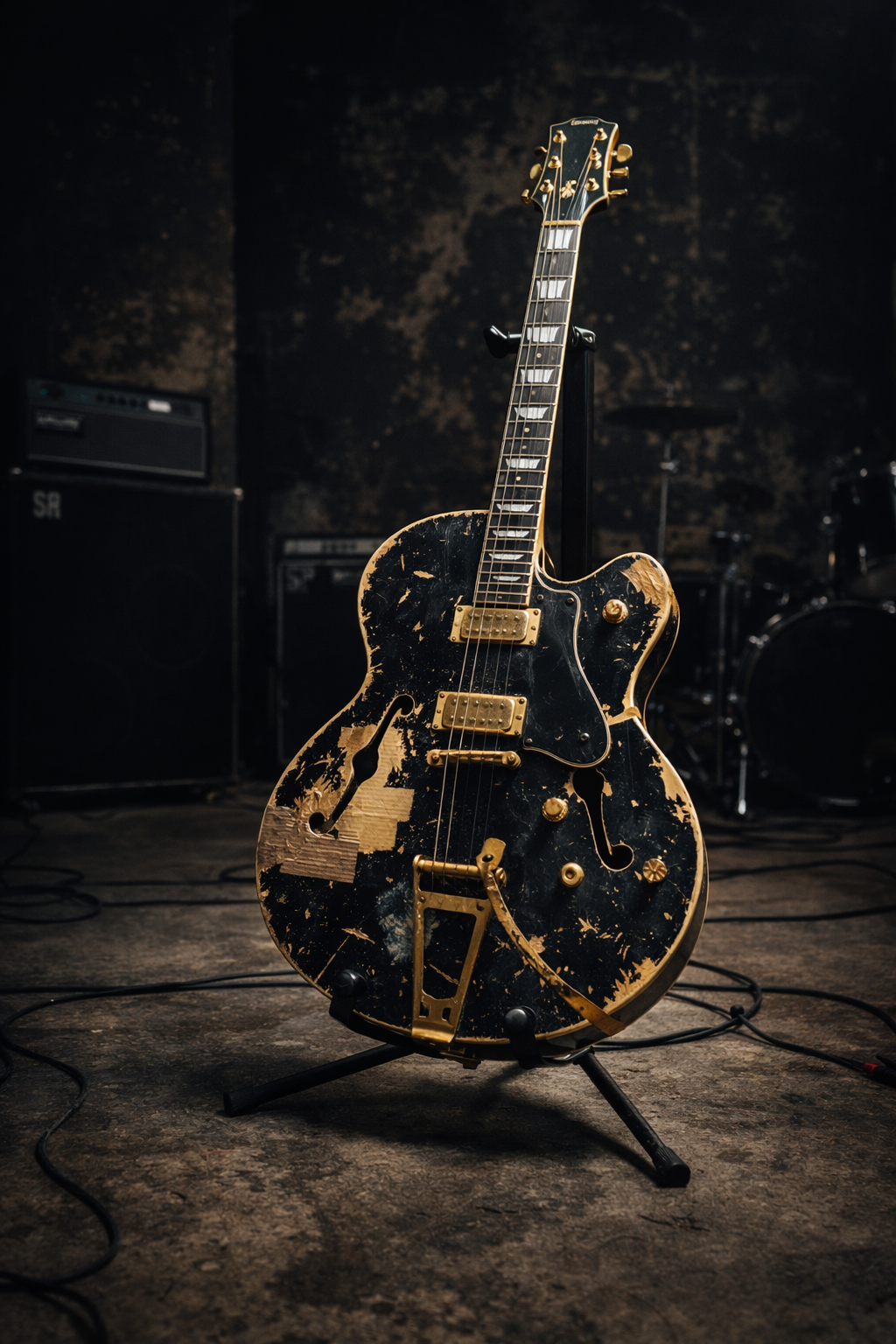 Relic Punkrock Hollowbody Guitar